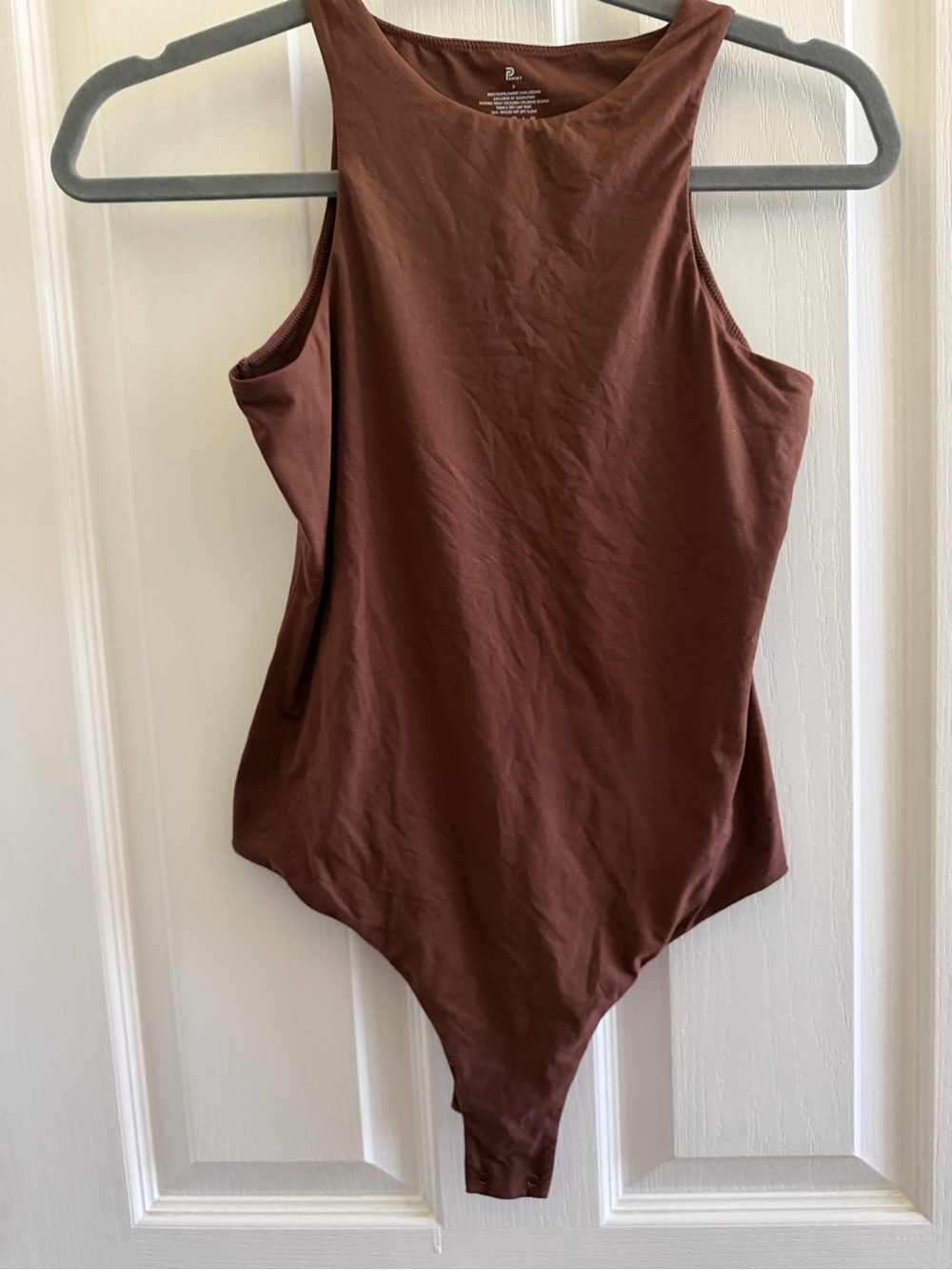 Pumiey Brown Bodysuit